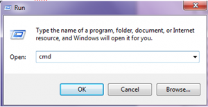 cmd window