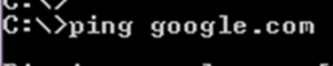 ping google.com