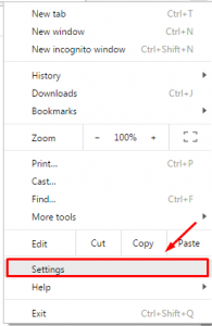 How to set chrome as default browser