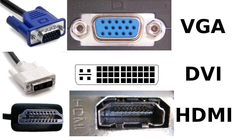 pc connectors types