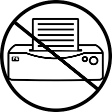 printer showing offline