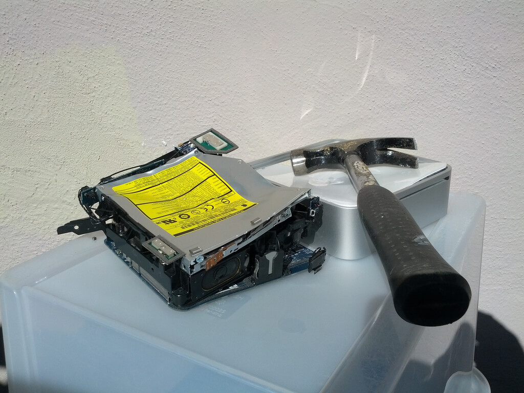 destroy hdd data